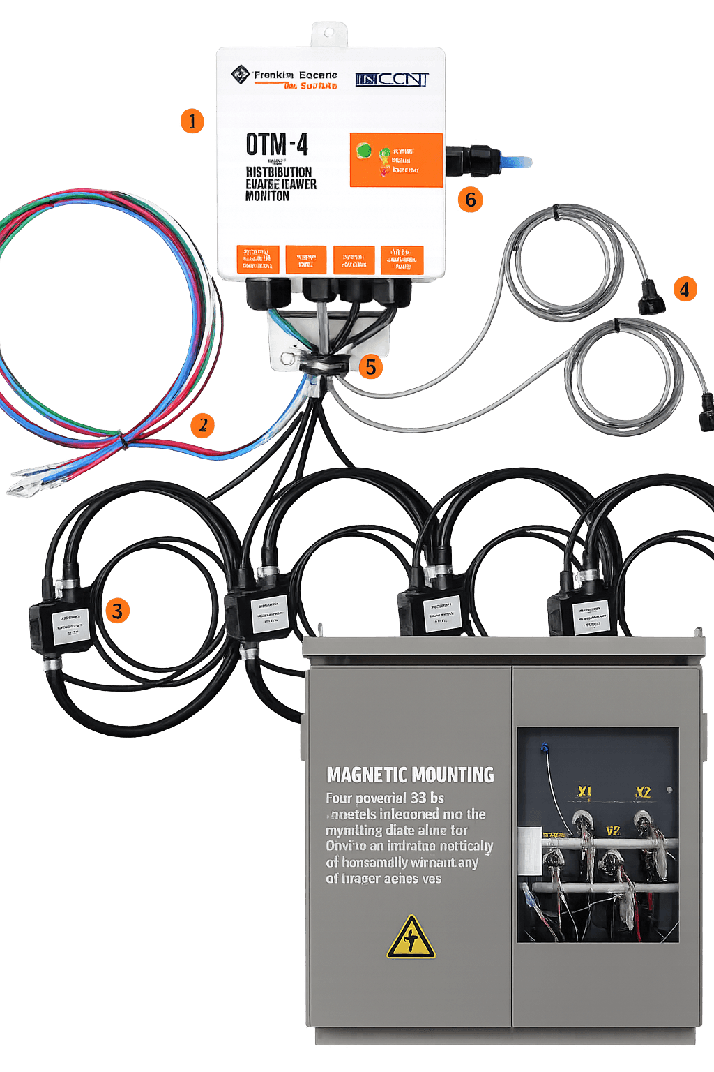 DTM Distribution Transformer Monitor Components
